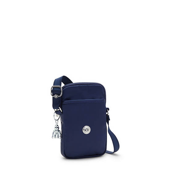 Kipling Tally Crossbody Phone Bag Cosmic Blue | CA 1363DF